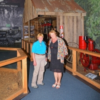 Kathleen Brader and Museum CEO Betty Nelly